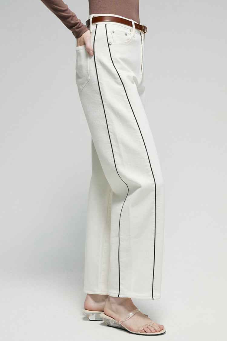 Crush Curve Ankle Jeans HJ052
