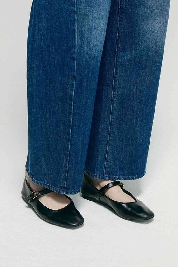 Crush Curve Ankle Jeans HJ052