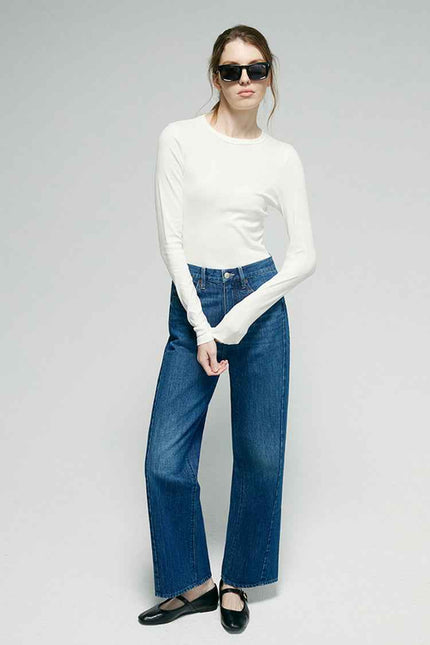 Crush Curve Ankle Jeans HJ052