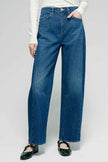 Crush Curve Ankle Jeans HJ052