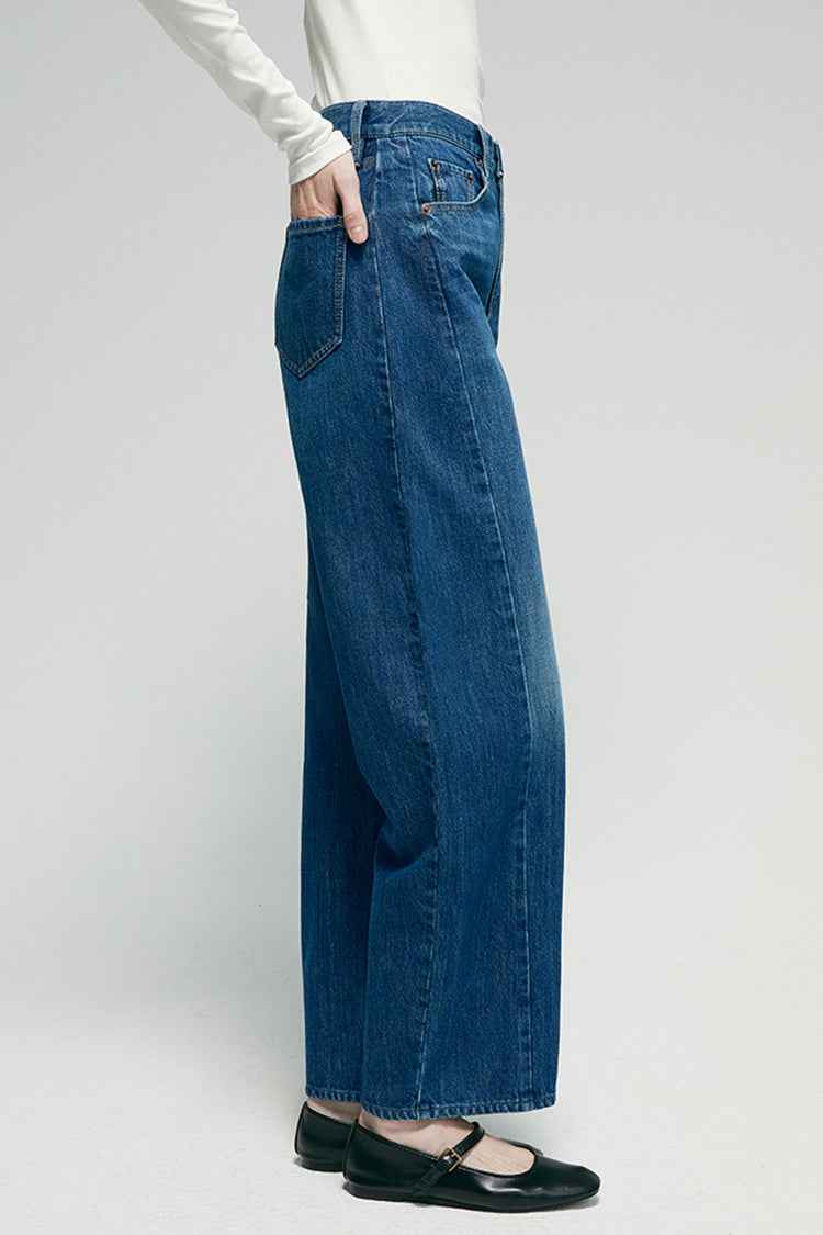Crush Curve Ankle Jeans HJ052