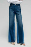 Shadow Split Wideleg Jeans HJ056