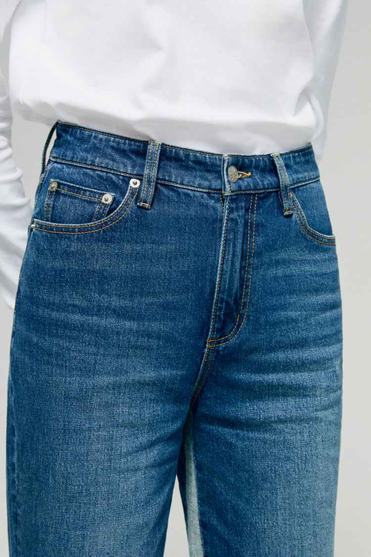 Shadow Split Wideleg Jeans HJ056