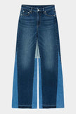 Shadow Split Wideleg Jeans HJ056