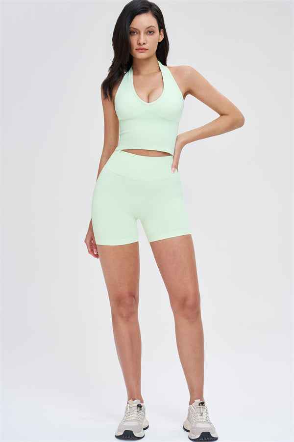 The Whim Sports Bra Shorts 2-Piece Set