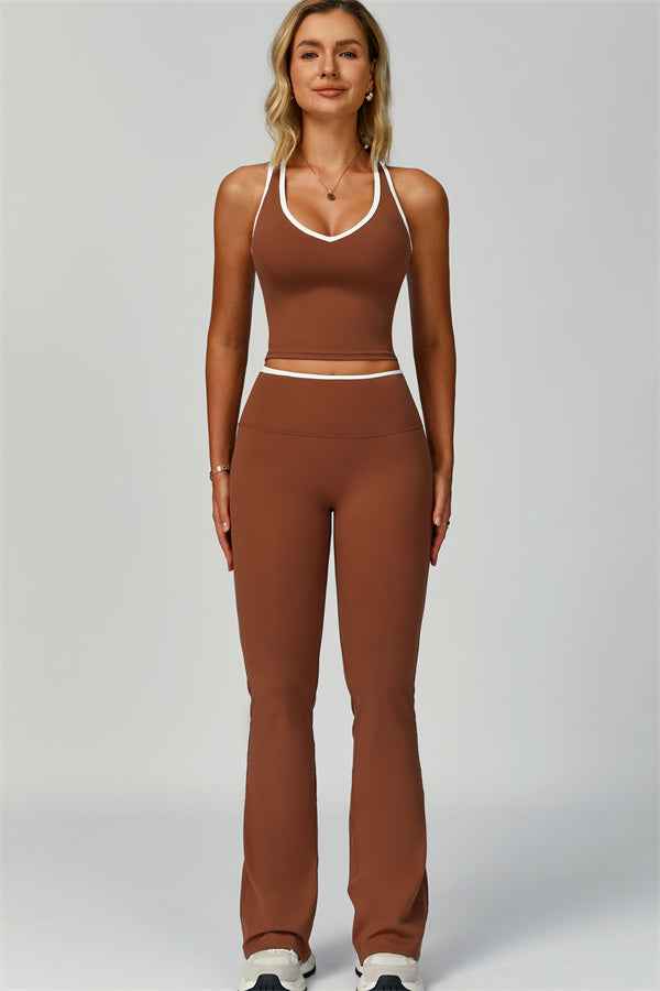 The Quest Tank Flared Leggings 2-Piece Set
