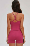 The Svelte Cross Back Tank Top Shorts 2-Piece Set