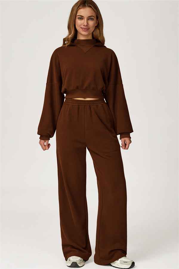The Axis Crop Hoodie