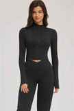 The Sizzle Zip Jacket Flared Leggings 2-Piece Set