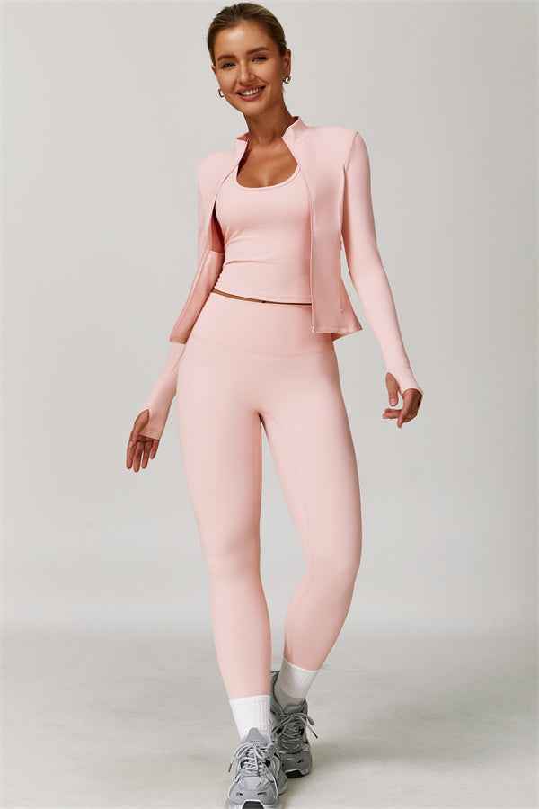 The Surge Halter Crop Top Leggings 2-Piece Set