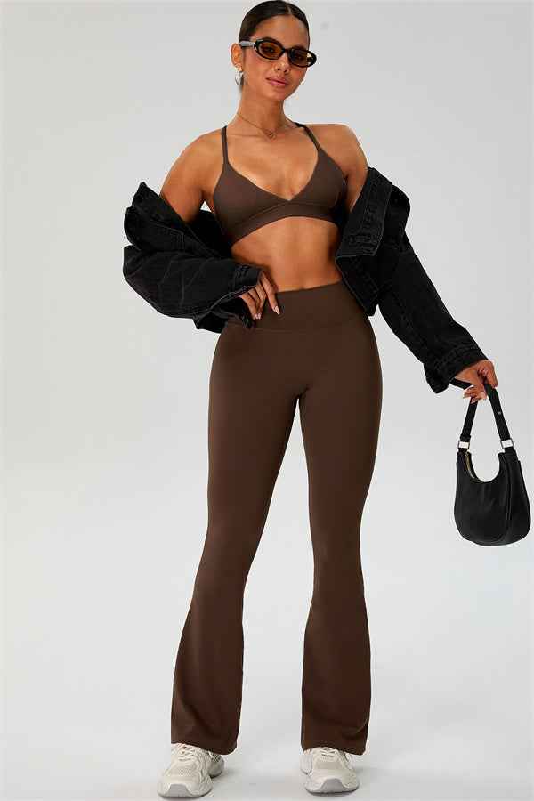 The Ember Sports Bra Flared Leggings 2-Piece Set