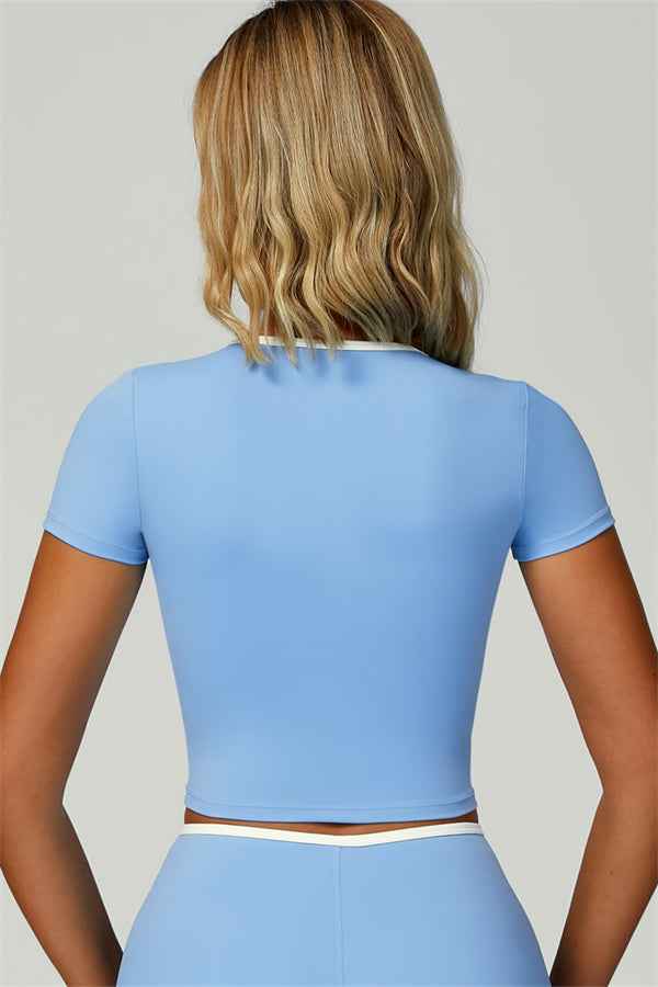 The Skyline Tie Top