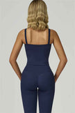 The Flourish Crop Tank Flared Leggings 2-Piece Set