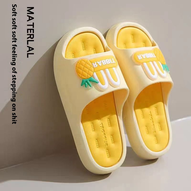 Cartoon Sandals For Outer Wear Home Non-slip Women's Slippers