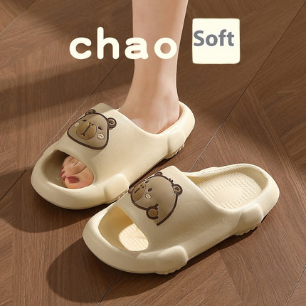 Women's Cartoon Slippers Indoor Non-slip Bathroom Slipper Fashion House Shoes