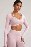 The Elevate Long Sleeve Crop top