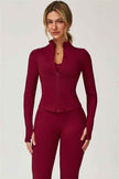 The Delight Jacket Sports Bra Leggings 3-Piece Set