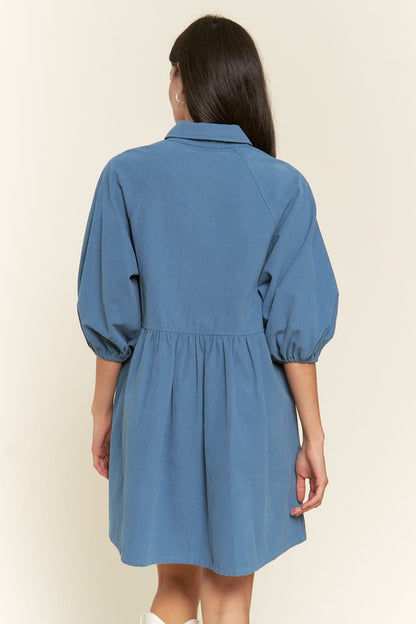 Athena Denim Dress - Pikemla