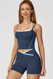 The Radiant Crop Top Shorts 2-Piece Set