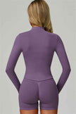 The Empower Jacket Sports Bra Shorts 3-Piece Set
