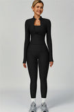 The Burst Jacket Sports Bra Leggings 3-Piece Set