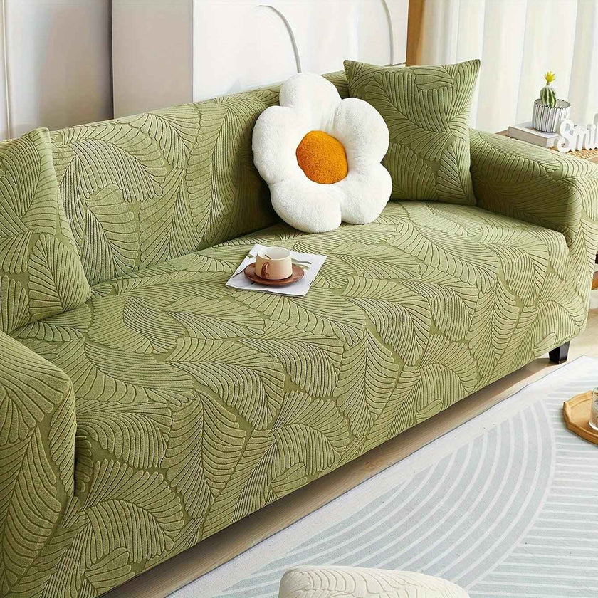 Premium Stretch Gray Couch Cover | Durable, Non-Slip & Versatile