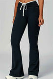 The Skyline Tie Top Flared Leggings 2-Piece Set