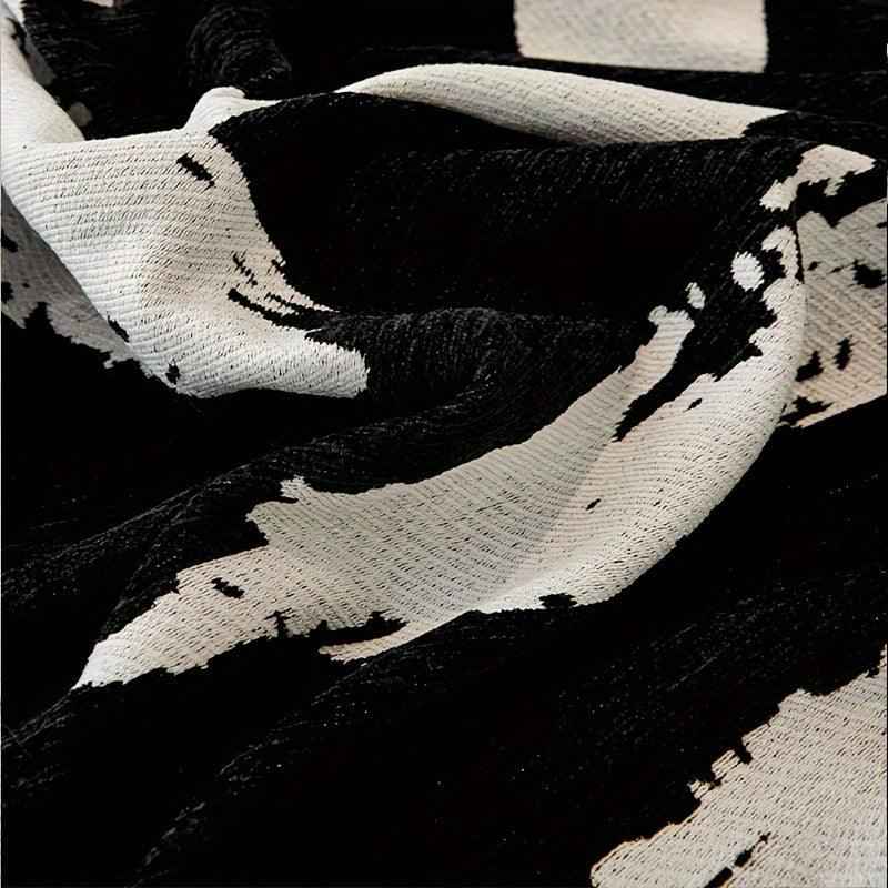 Boho Couch Cover Ultra Soft | All-Seasons Chenille Fabric |