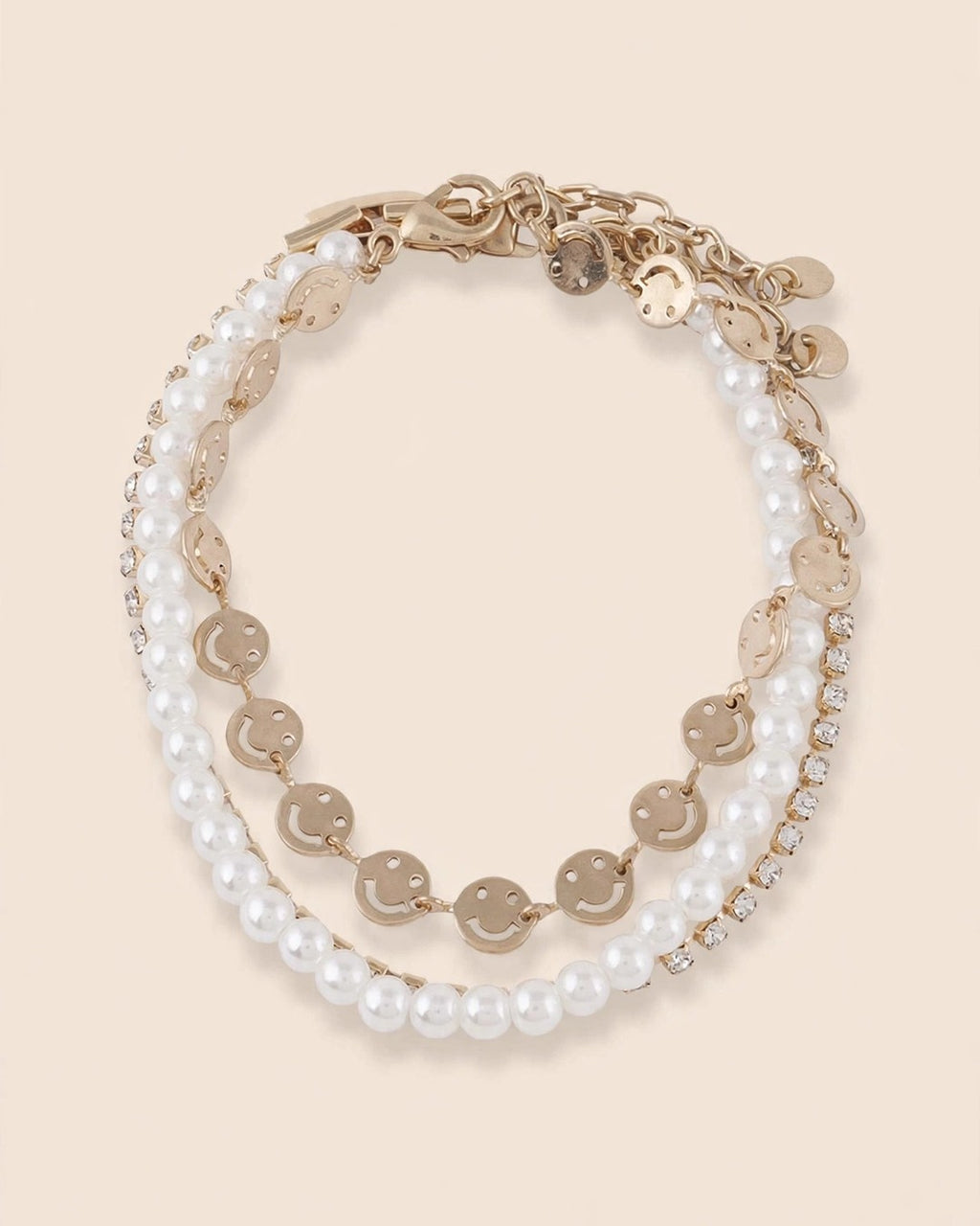 Smiley Face Charms Bracelet