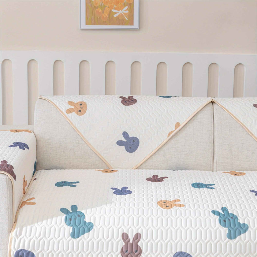 Cooling Ice Silk Dog Proof Couch Cover - Protect Your Sofa in Style