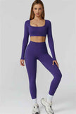 The Reign Long Sleeve Crop Top