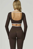 The Prime Line Long Sleeve Crop Top