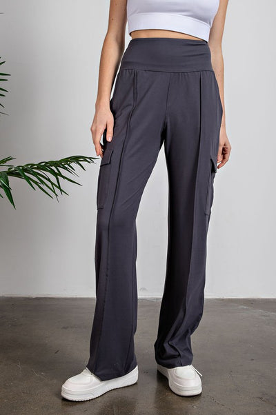 Butter Straight Leg Cargo Pants - Pikemla