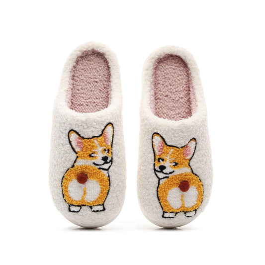 Fashion Personality Pet Dog Corgi Cotton Slippers