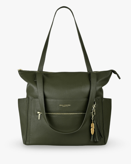 The Lillian Diaper Bag - Palmetto