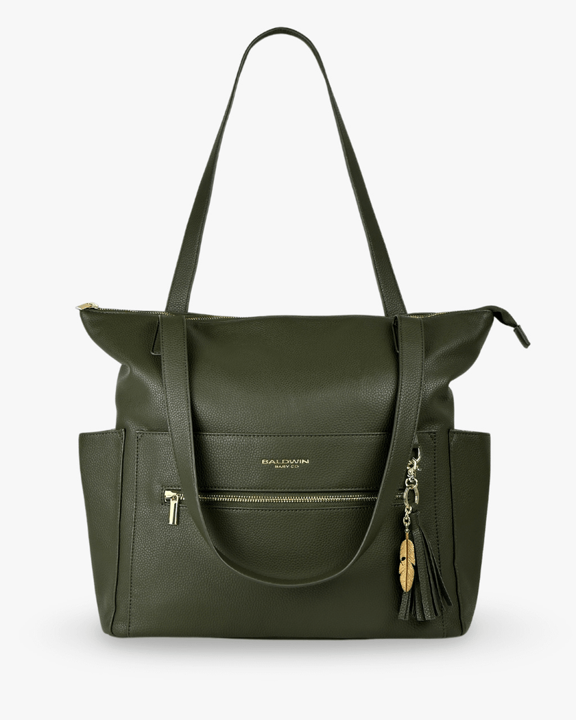 The Lillian Diaper Bag - Palmetto