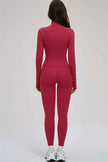 The Kinetic Zip Jacket Sports Bra Leggings 3-Piece Set