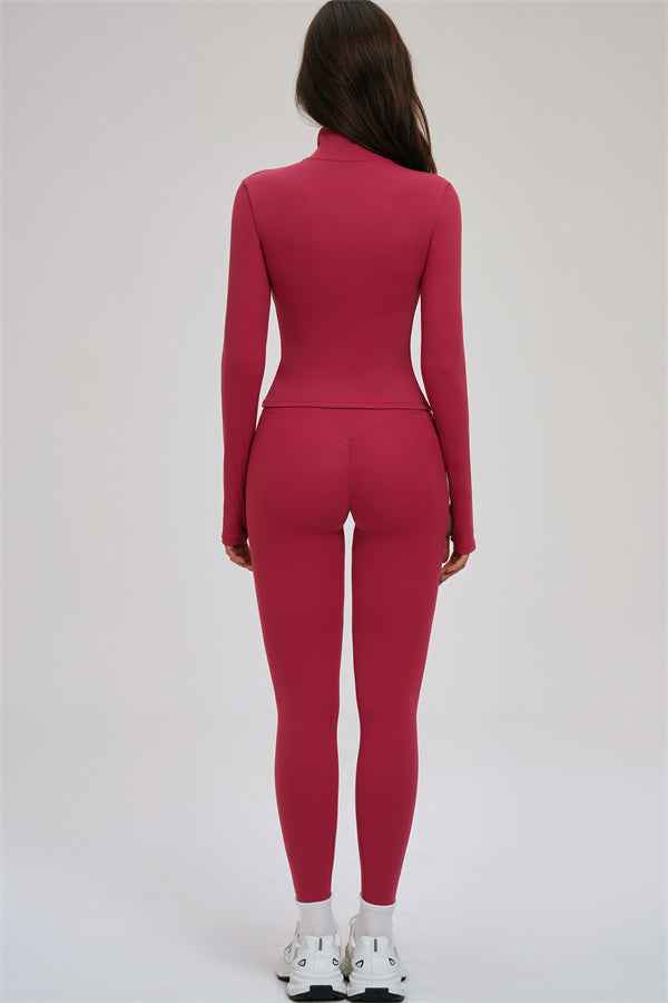 The Kinetic Zip Jacket Sports Bra Leggings 3-Piece Set