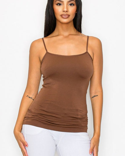Women's Seamless Cami Tank Top - Pikemla