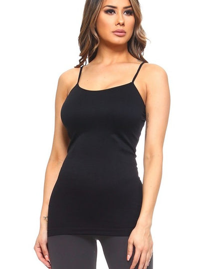 Women's Seamless Cami Tank Top - Pikemla