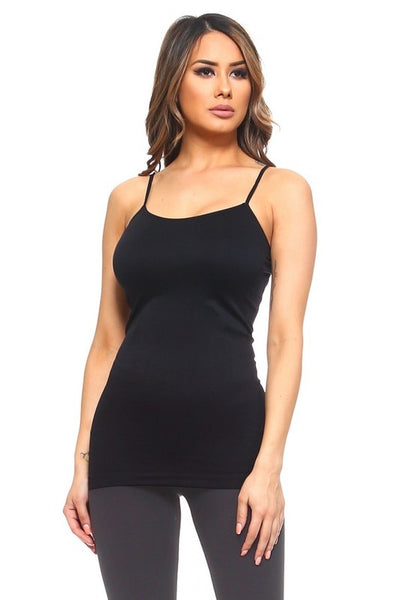 Women's Seamless Cami Tank Top - Pikemla