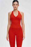 The Stride Crop Top Isabella Leggings 2-Piece Set
