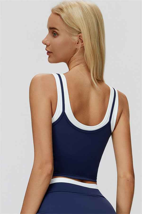 The Canyon Crop Tank Flared Leggings 2-Piece Set