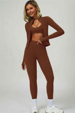 The Seraphine Jacket Sports Bra Leggings 3-Piece Set