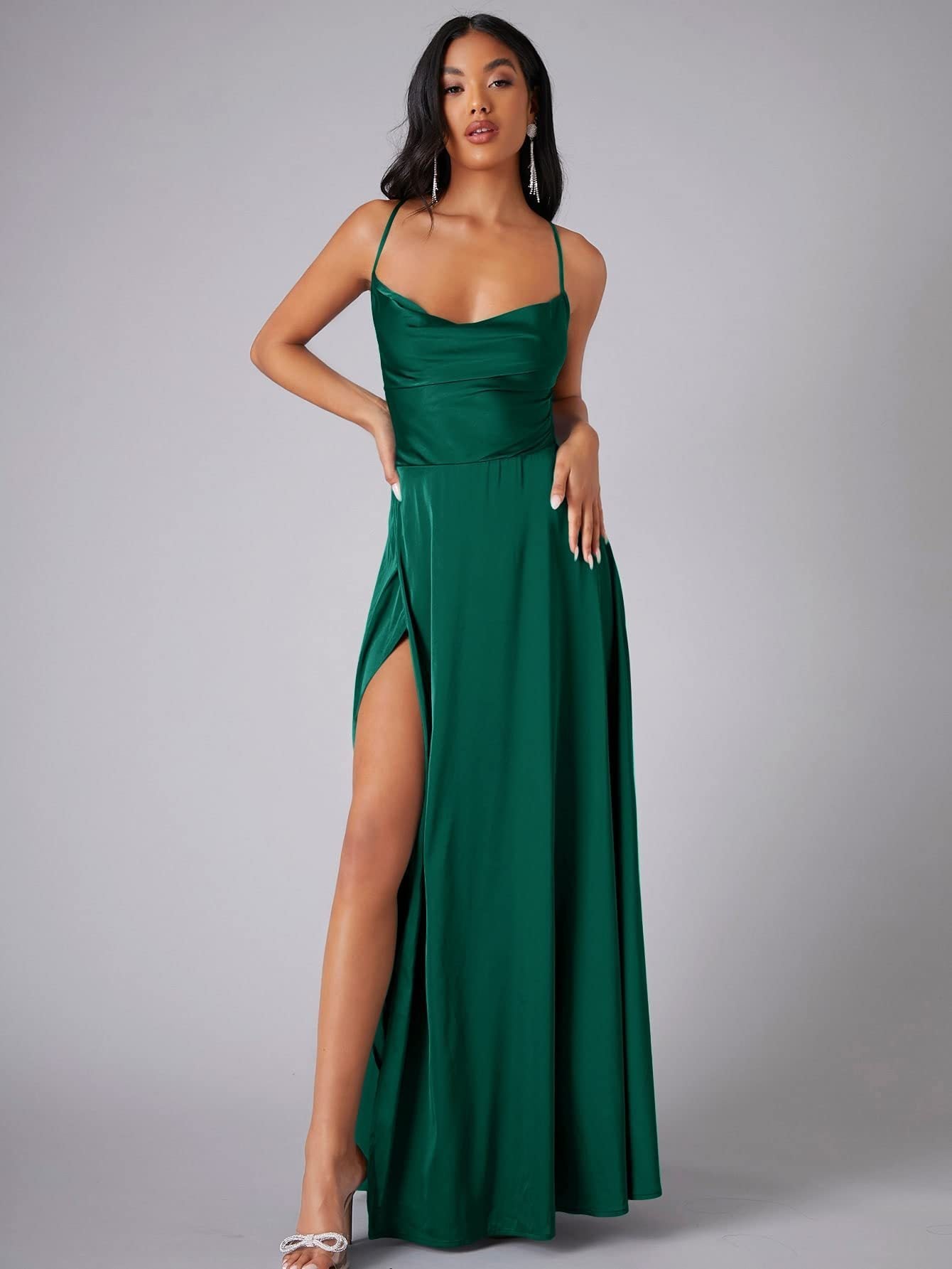 Sexy Slimming Slim Fit Backless Waist-tight Dress