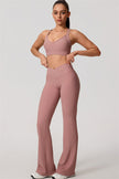 The Daze Sports Bra Flared Leggings 2-Piece Set