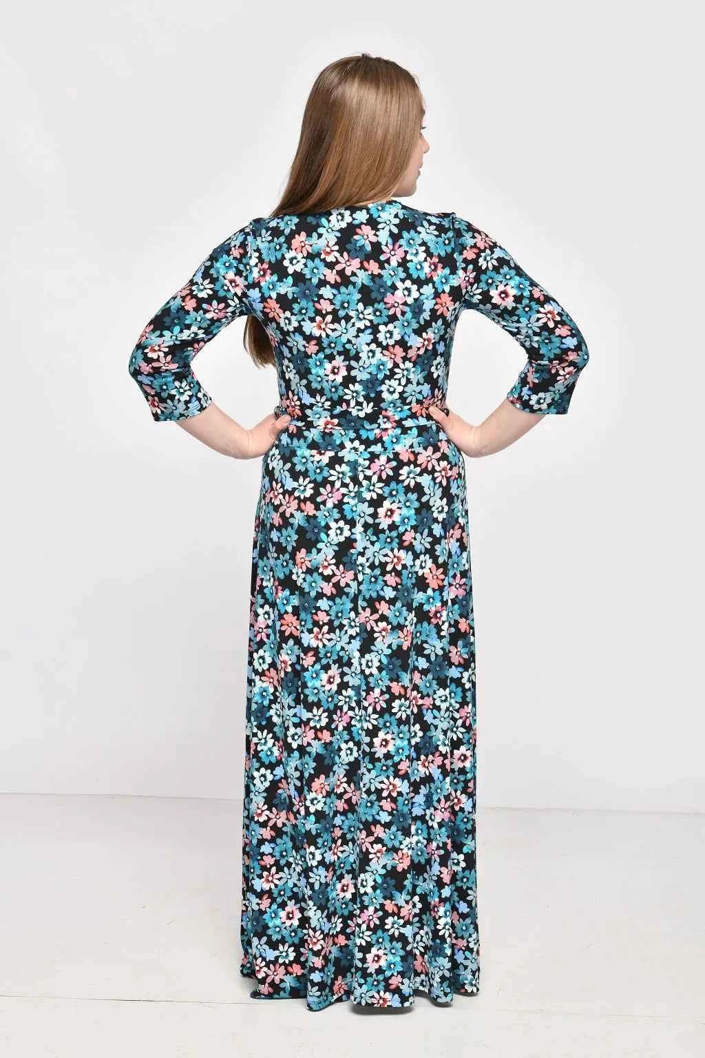 Maxi Dress -Daisies