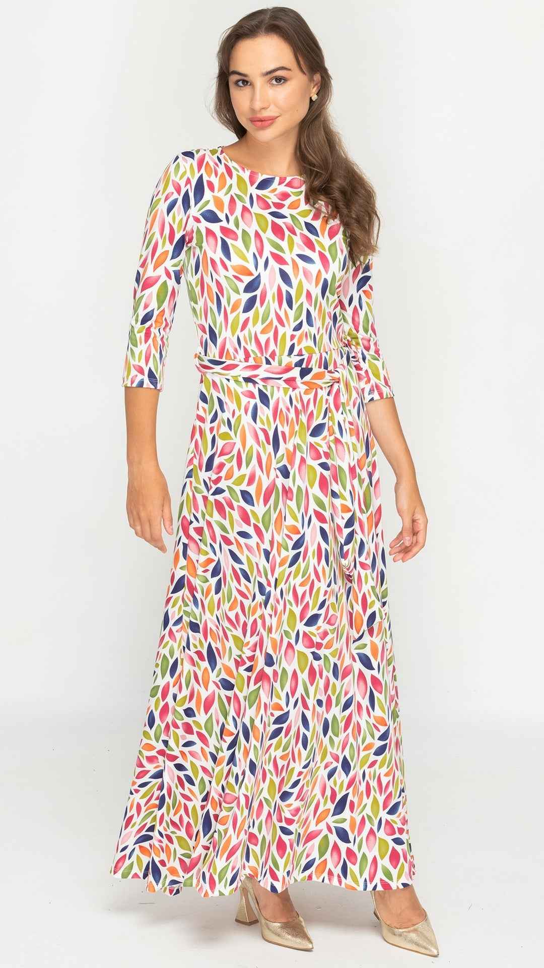 Belted Maxi Dress