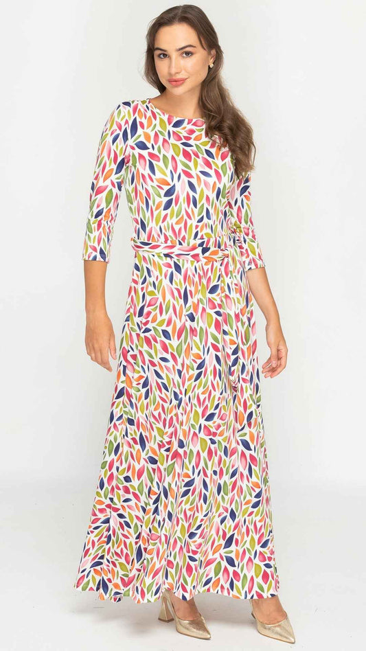 Belted Maxi Dress