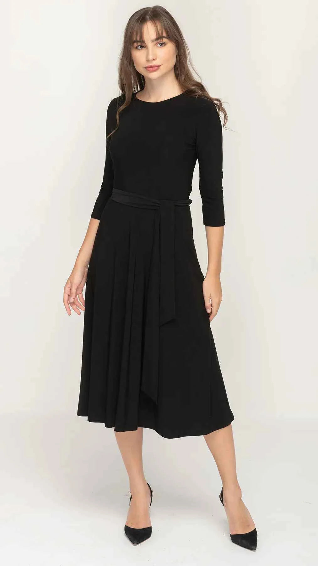 Belted Midi Dress